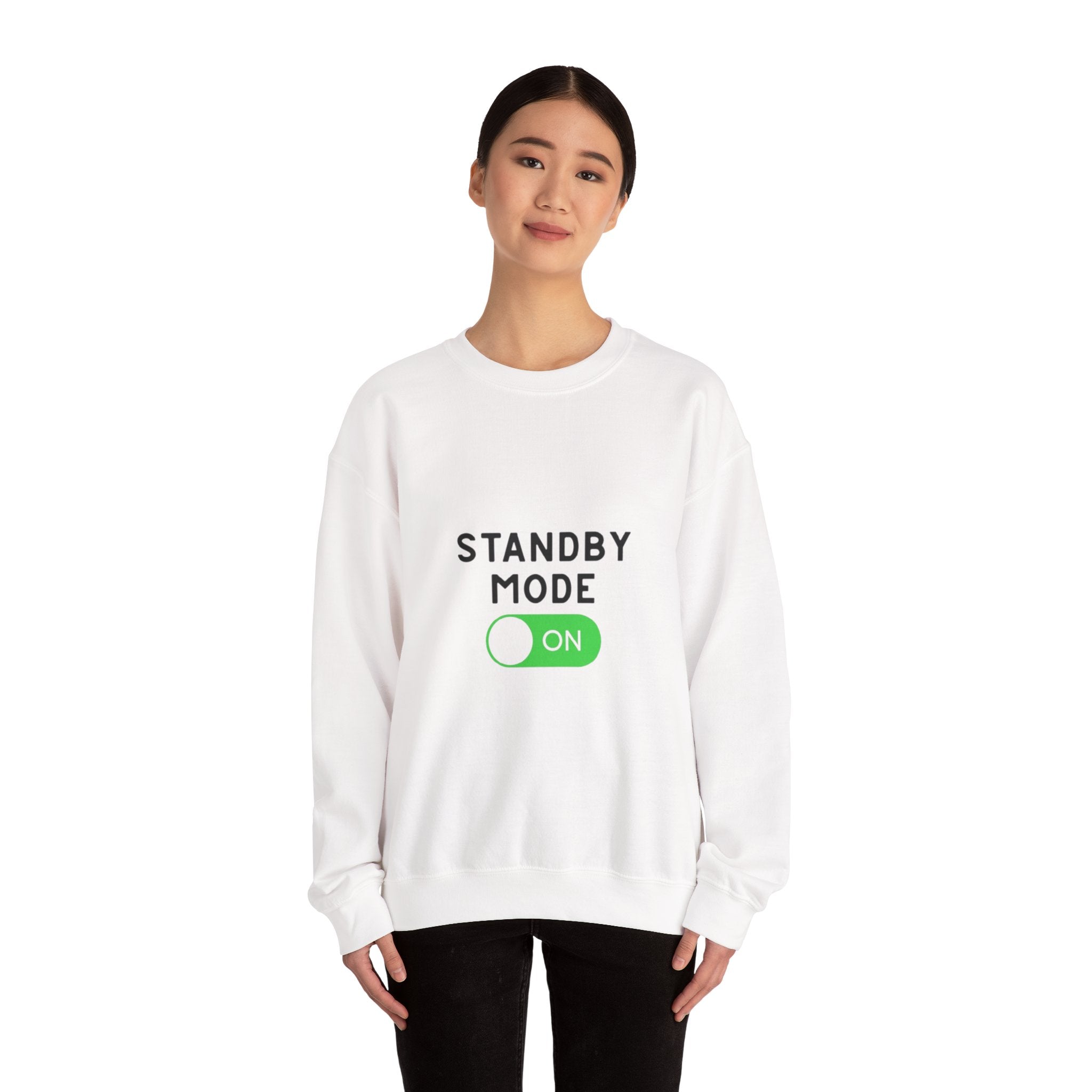 Standby Mode ON Crewneck Sudadera| Flight Attendant Theme | Cabin Crew Collection