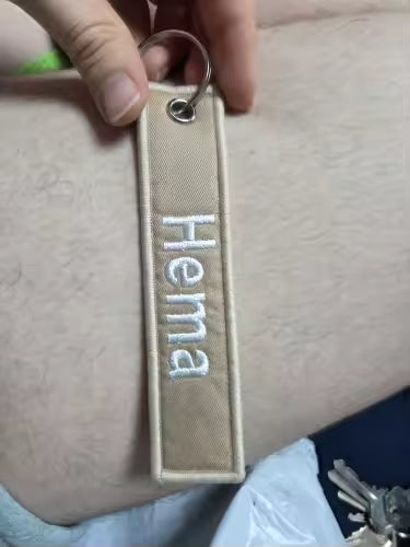 Crew Tag Nombre Bordado| Personaliza tu crew-tag | Cabin Crew Collection