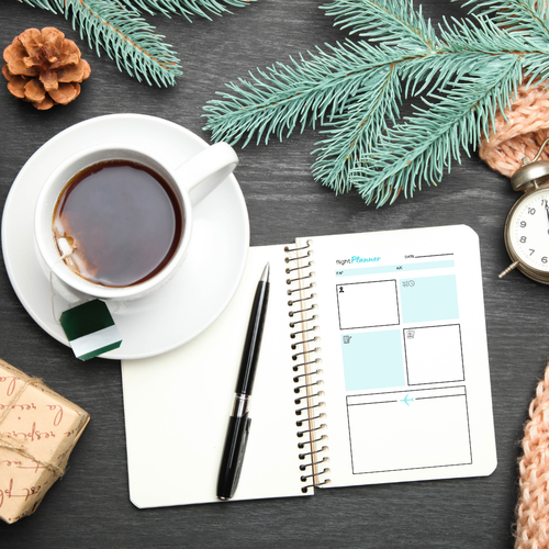 Galley Notes. Cuaderno de briefings. Agenda TCP